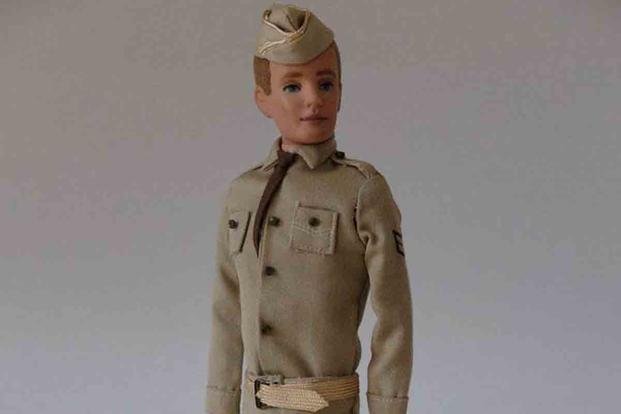 Army store ken doll